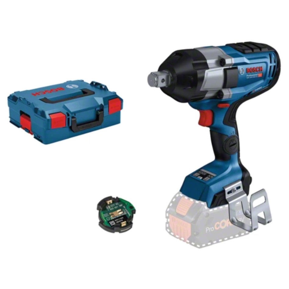 Bosch Blau 06019J8201 GDS 18V-1050 HC Professional Schlagschrauber 3/4" 18V exkl. Akkus und Ladegerät in L-Boxx