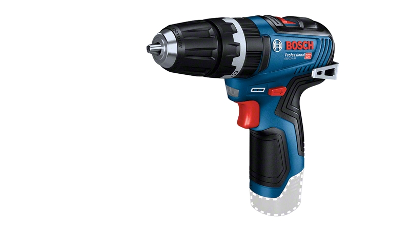 Bosch Blau 06019J9002 GSB 12V-35 Akku-Schlagbohrmaschine 12V ohne Akkus und Ladegerät