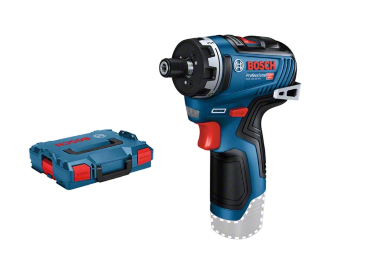 Bosch Blau 06019J9102 GSR 12V-35 HX Akkuschrauber exkl. Akku und Ladegerät in L-Boxx