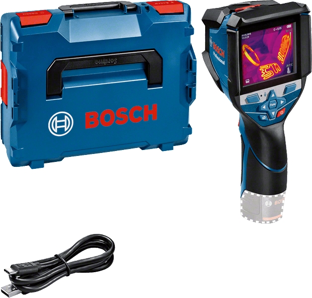 Bosch Blau 0601083508 Wärmebildkamera GTC 600 C ohne Akkus und Ladegerät in L-BOXX