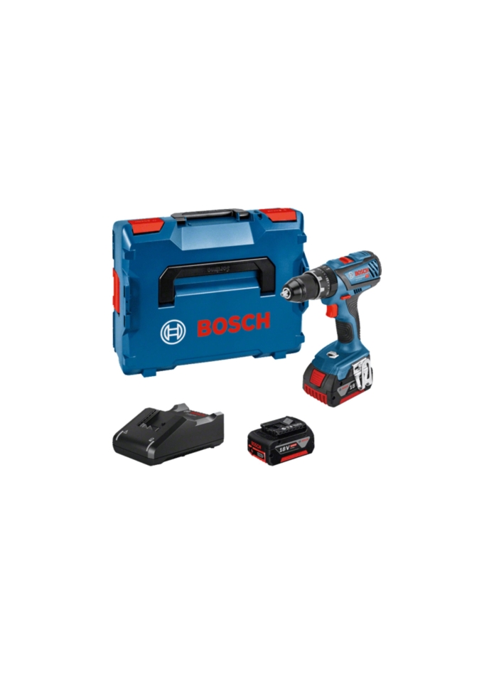 Bosch Blau 06019H400C GSB 18V-28 Akku-Bohrhammer 18V 4.0Ah Li-Ion in L-Boxx