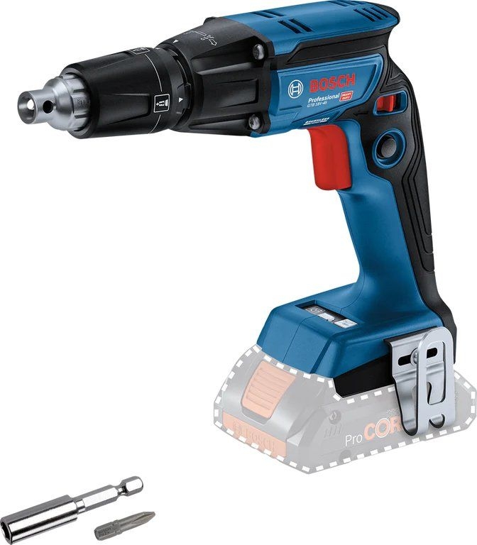 Bosch Blau 06019K7000 GTB 18V-45 Professioneller Akku-Trockenbauschrauber 18V ohne Akkus und Ladegerät