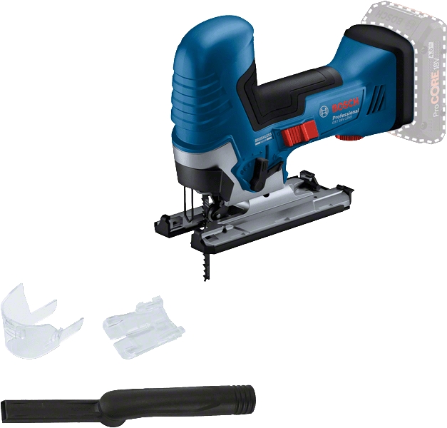 Bosch Blau 06015B2001 GST 18V-125 S Profi-Stichsäge 18V exkl. Akkus und Ladegerät