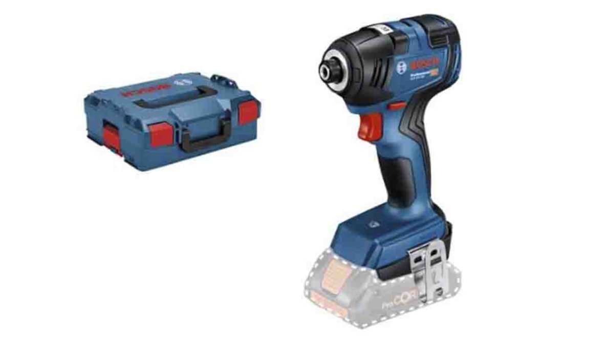 Bosch Blau 06019J2106 GDR 18V-200 Akku-Schlagschrauber 18 Volt ohne Akkus und Ladegerät in L-Boxx