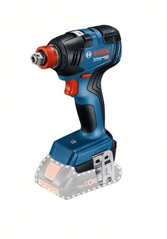 Bosch Blau 06019J2205 GDX 18V-200 Akku-Schlagschrauber 18V ohne Akkus und Ladegerät in L-Boxx