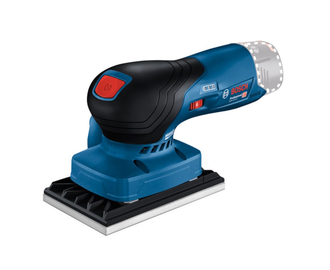Bosch Blau 06019L0001 GSS 12V-13 Profi-Multischleifer 12V ohne Batterien und Ladegerät