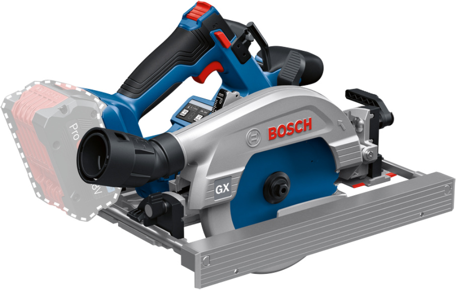 Bosch Blau 06016C1000 GKS18V-57-2 GX Kreissäge 18 Volt ohne Batterien und Ladegerät