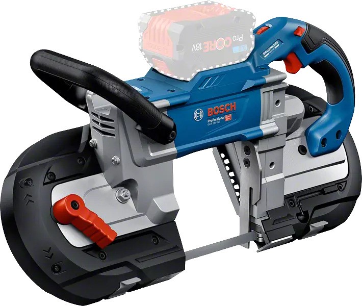 Bosch Blau 06012B7000 GCB 18V-127 Professionelle Akku-Bandsäge 18V exkl. Batterien und Ladegerät