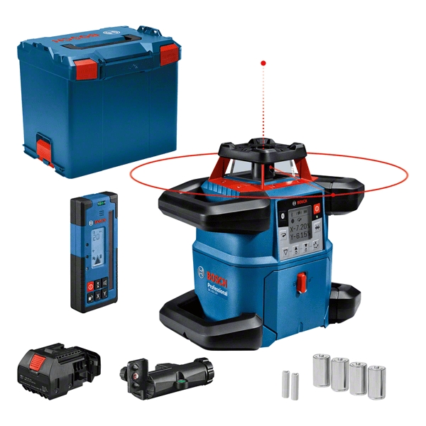 Bosch Blau 0601061F01 GRL 600 CHV Professioneller Rotationslaser