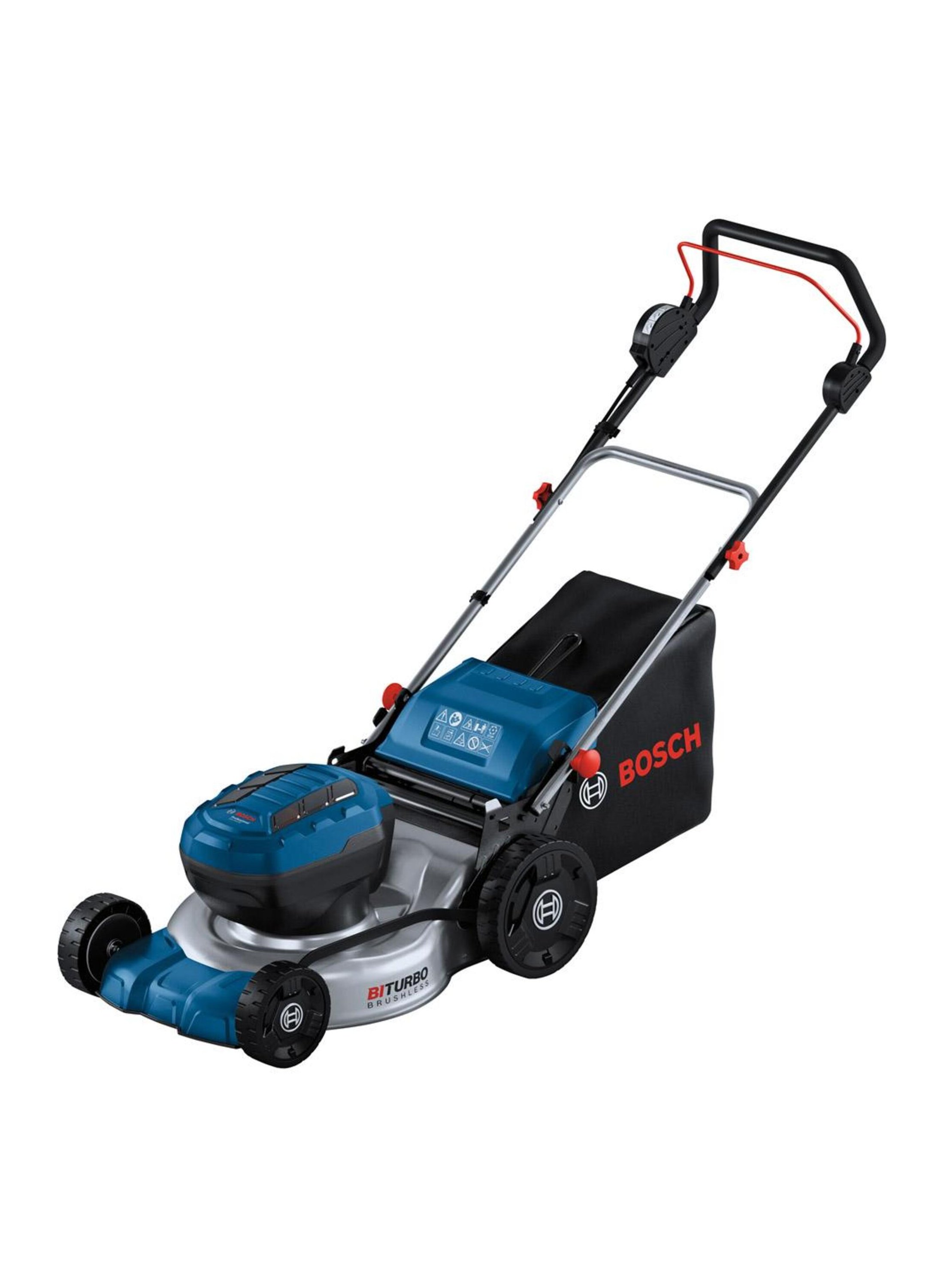 Bosch Blau 06008C8000 GRA 18V2-46 Akku-Rasenmäher 18 Volt ohne Batterien und Ladegerät