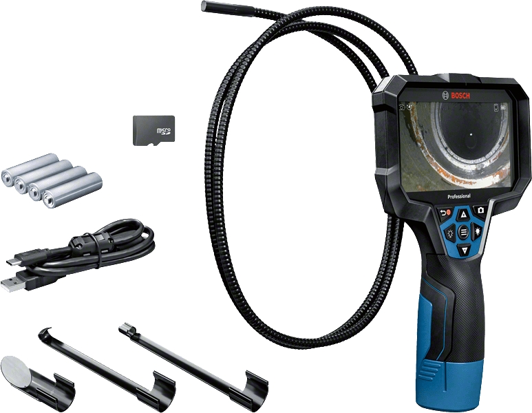 Bosch Blau 0601241400 GIC 12V-5-27 C Professionelle Inspektionskamera