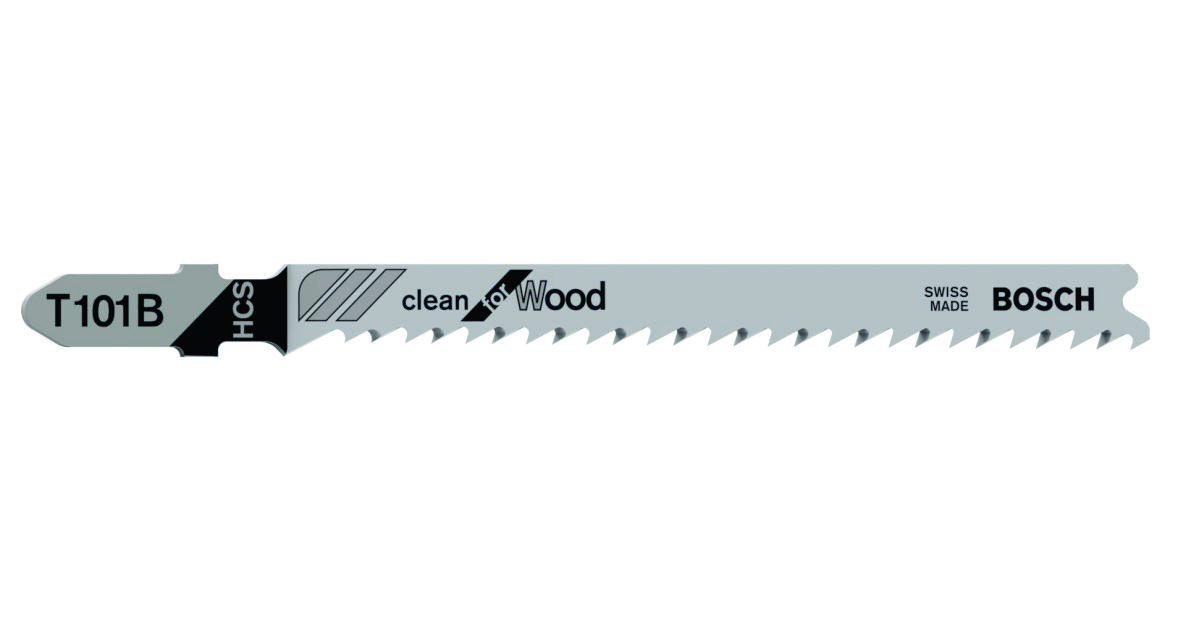 Bosch Blau Zubehör 2608630030 Stichsägeblatt Wood 5 Stk.