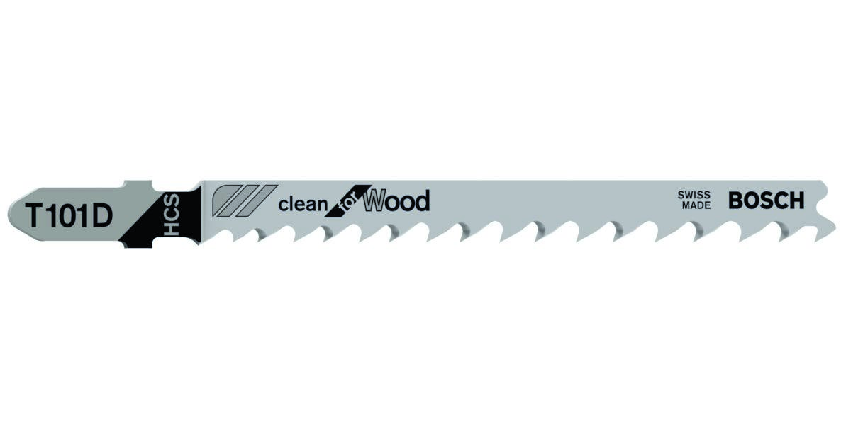Bosch Blau Zubehör 2608630032 Stichsägeblatt Wood 5 Stk.