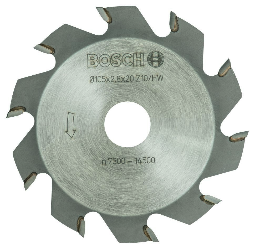 Bosch Blau Zubehör 3608641001 Sägeblatt 105 x 20 x 2,8 mm 10 Zähne
