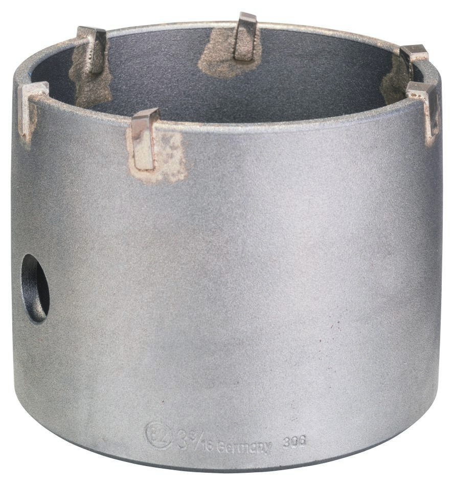 Bosch Blau Zubehör 2608550077 Hohlbohrkrone für Sechskantadapter 82x72mm