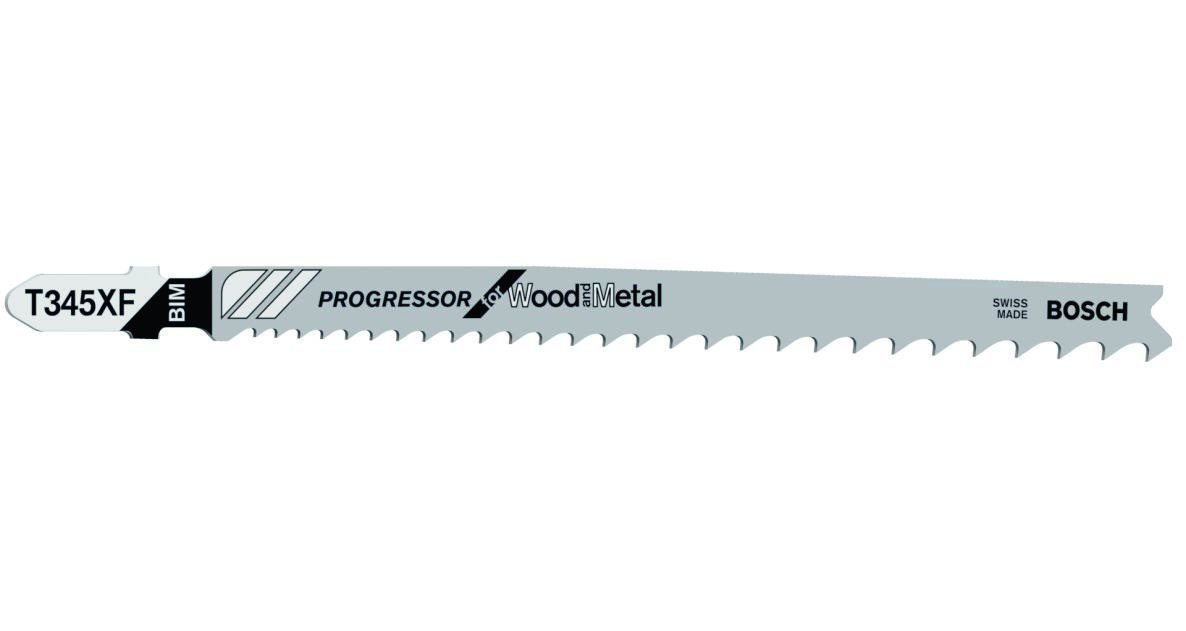 Bosch Blau Zubehör 2608634994 Stichsägeblatt Wood and Metal 5 Stk.