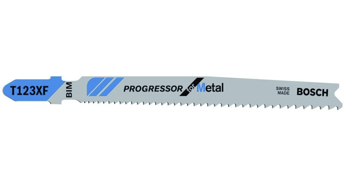 Bosch Blau Zubehör 2608638473 Stichsägeblatt Metal 5 Stk.