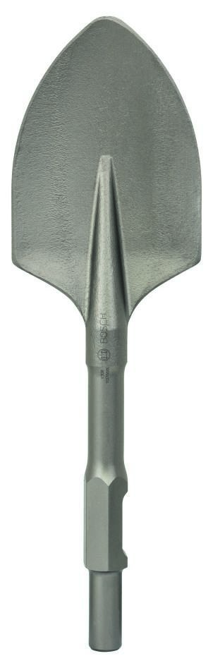 Bosch Blau Zubehör 2608690110 Spatmeißel 30-mm-Sechskantaufnahme 400 x 135 mm