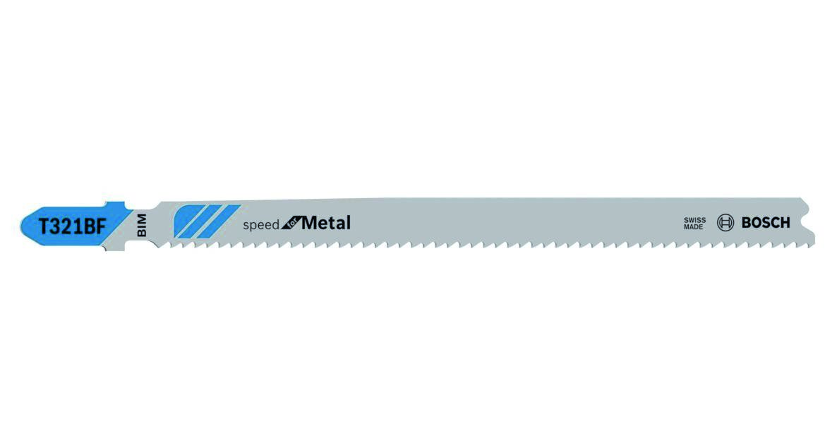 Bosch Blau Zubehör 2608636707 Stichsägeblatt Metal 5 Stk.
