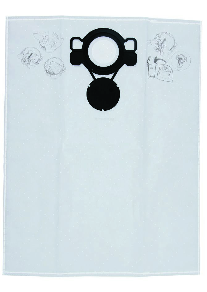 Bosch Blau Zubehör 2605411229 Vliesbeutel für GAS20,5 Stk.