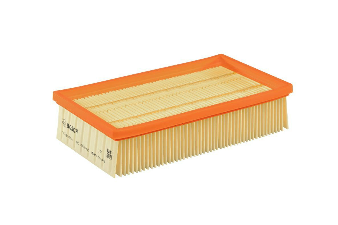 Bosch Blau Zubehör 2607432033 Zellulose-Flachfaltenfilter für GAS35 und GAS55,1 Stk.