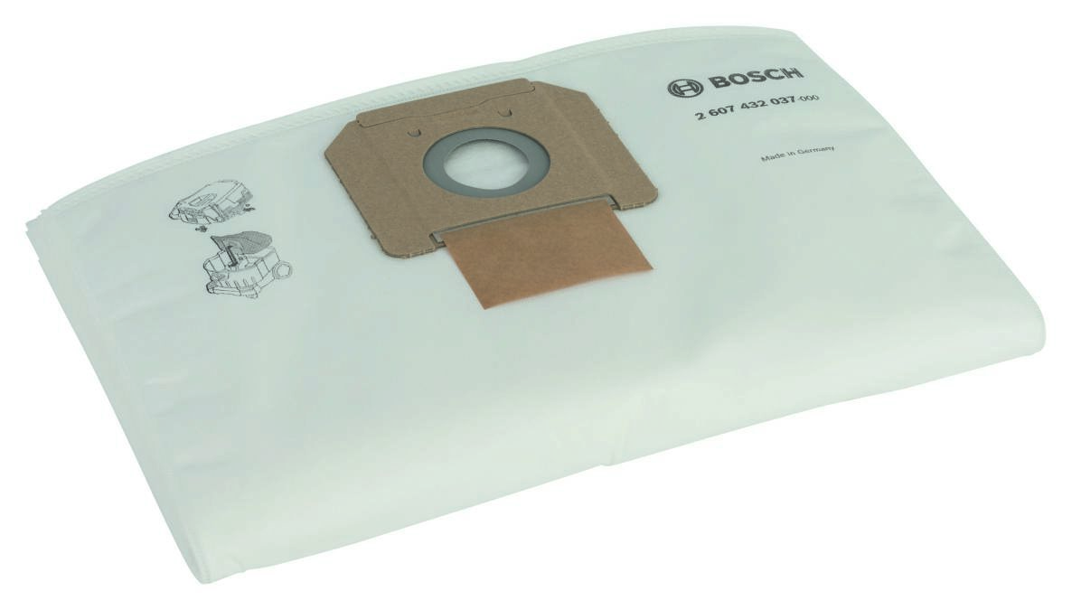 Bosch Blau Zubehör 2607432037 Vliesfilterbeutel für GAS35,5 Stk.