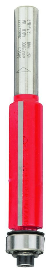 Bosch Blau Zubehör 2608629383 Bündigfräser Expert for Wood Laminate, 8 mm, D1 12,7 mm, L 40 mm, G 84 mm 8 mm, D1 12,7 mm, L 40 mm, G 84 mm