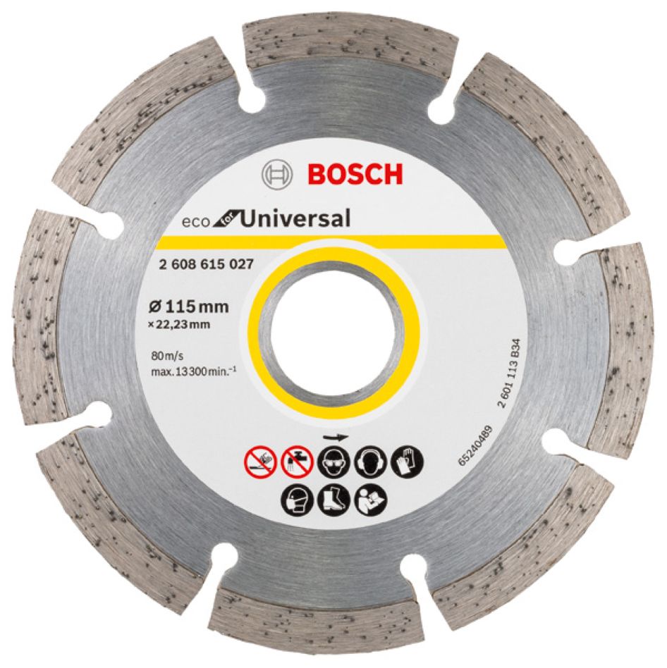 Bosch Blau Zubeh&ouml;r 2608615027 Diamantscheibe Universal Bosch Line 115x22,23x2x7