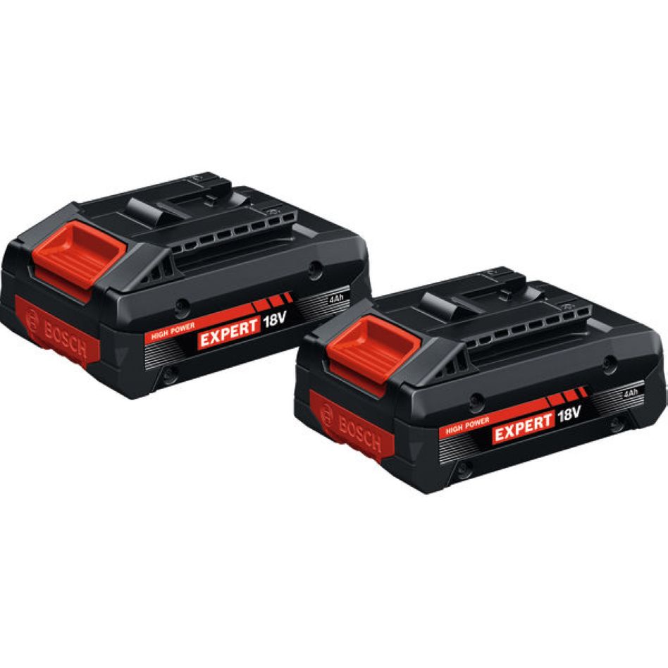 Bosch Blau Zubehör 1600A03738 EXBA18V-40 Akkuset 2x EXBA18V-40 im Karton