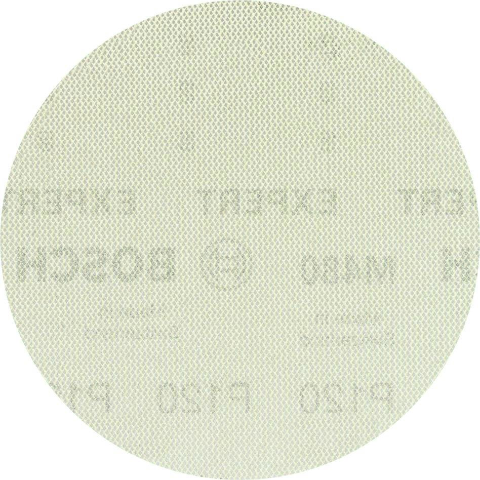 Bosch Blau Zubehör 2608900673 Expert M480 Schleifnetz für Exzenterschleifer, 125 mm, G 120, 5 Stück