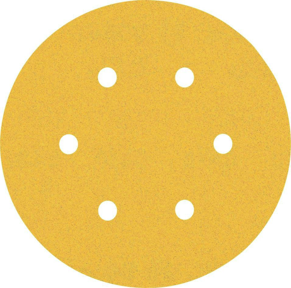 Bosch Blau Zubehör 2608900822 Expert C470 Schleifpapier-Set für Exzenterschleifer, 150 mm, 6 Löcher, G 60/120/240, 6-tlg.