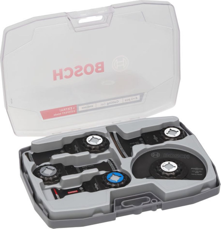 Bosch Blau Zubehör 2608669092 Starlock Best of Cutting Multitool Säge-Set 5-teilig