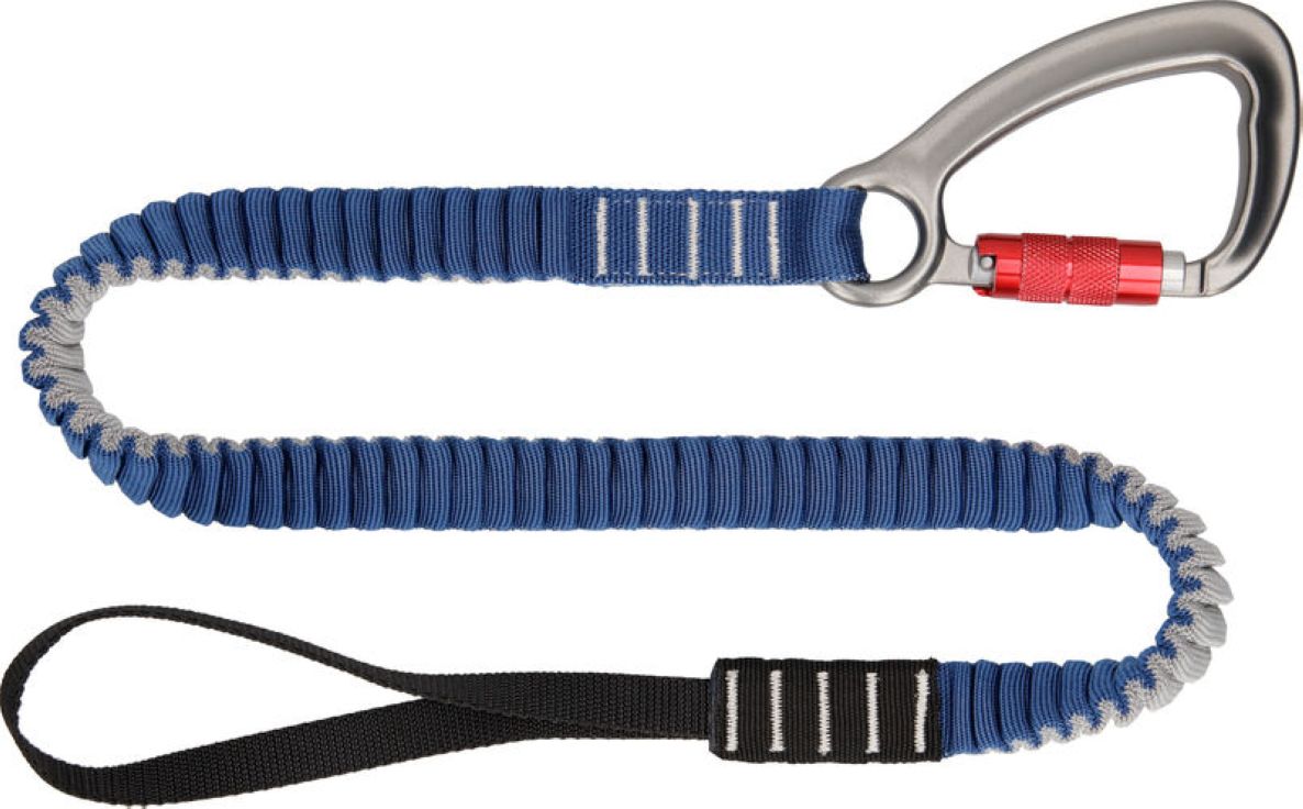 Bosch Blau Zubehör 2607990163 PRO Trageschnur schwer 16 kg 1 x Karabiner und 1 x Schlaufe mit Flachschnur