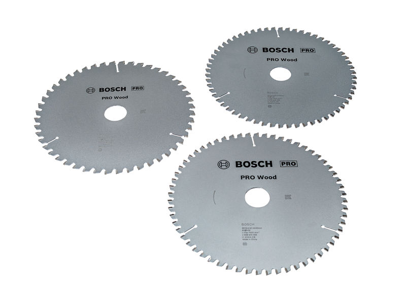 Bosch Blau Zubehör 2608644732 Kreissägeblatt-Satz 216mm PRO Holz 3ST
