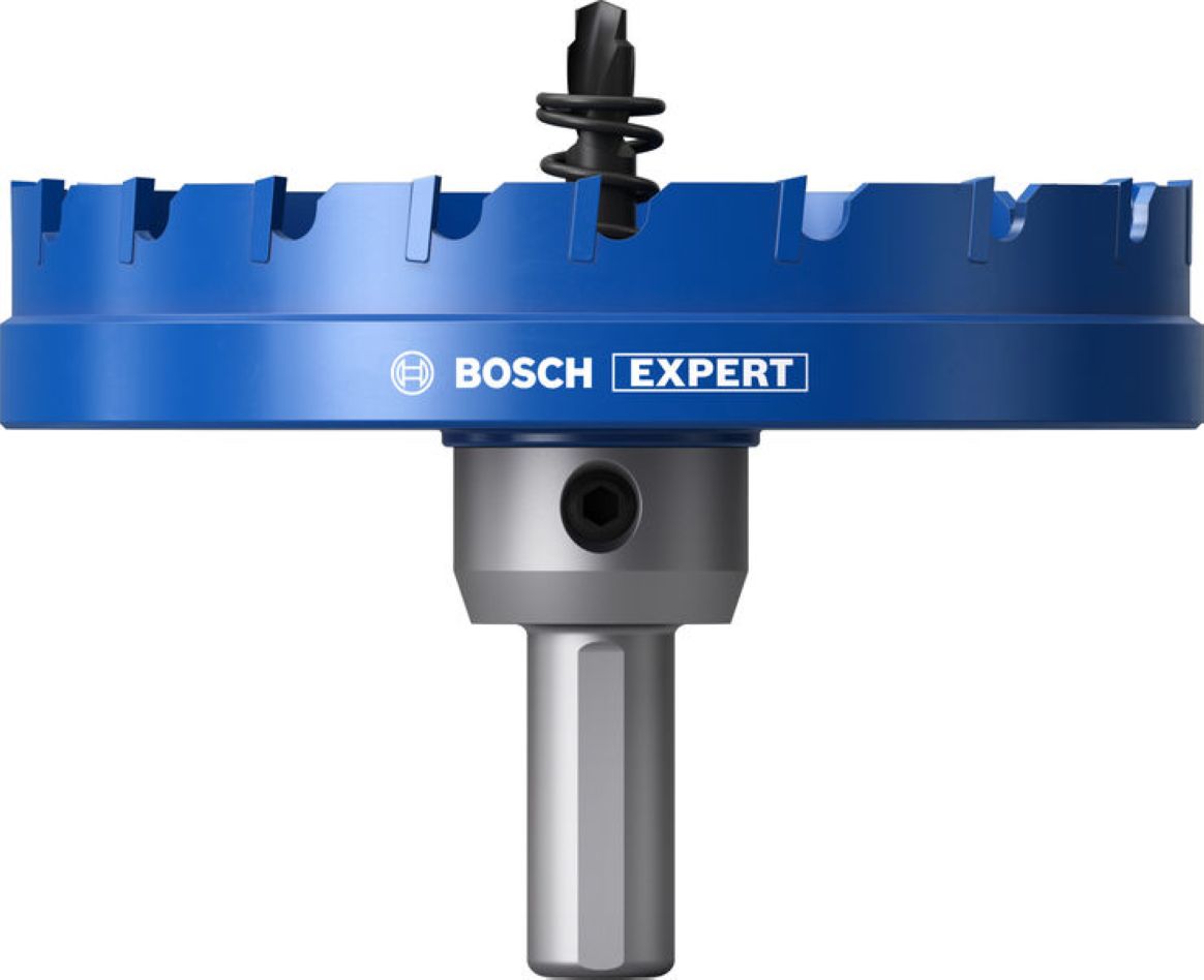 Bosch Blau Zubehör 2608902022 EXPERT Blech-Lochsäge mit Adapter 100 x 5 mm