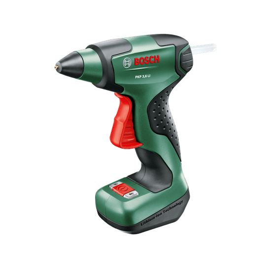 Bosch Grün 0603264600 PKP 3,6 LI Akku-Klebepistole 3,6 Volt 1,5 Ah Li-Ion