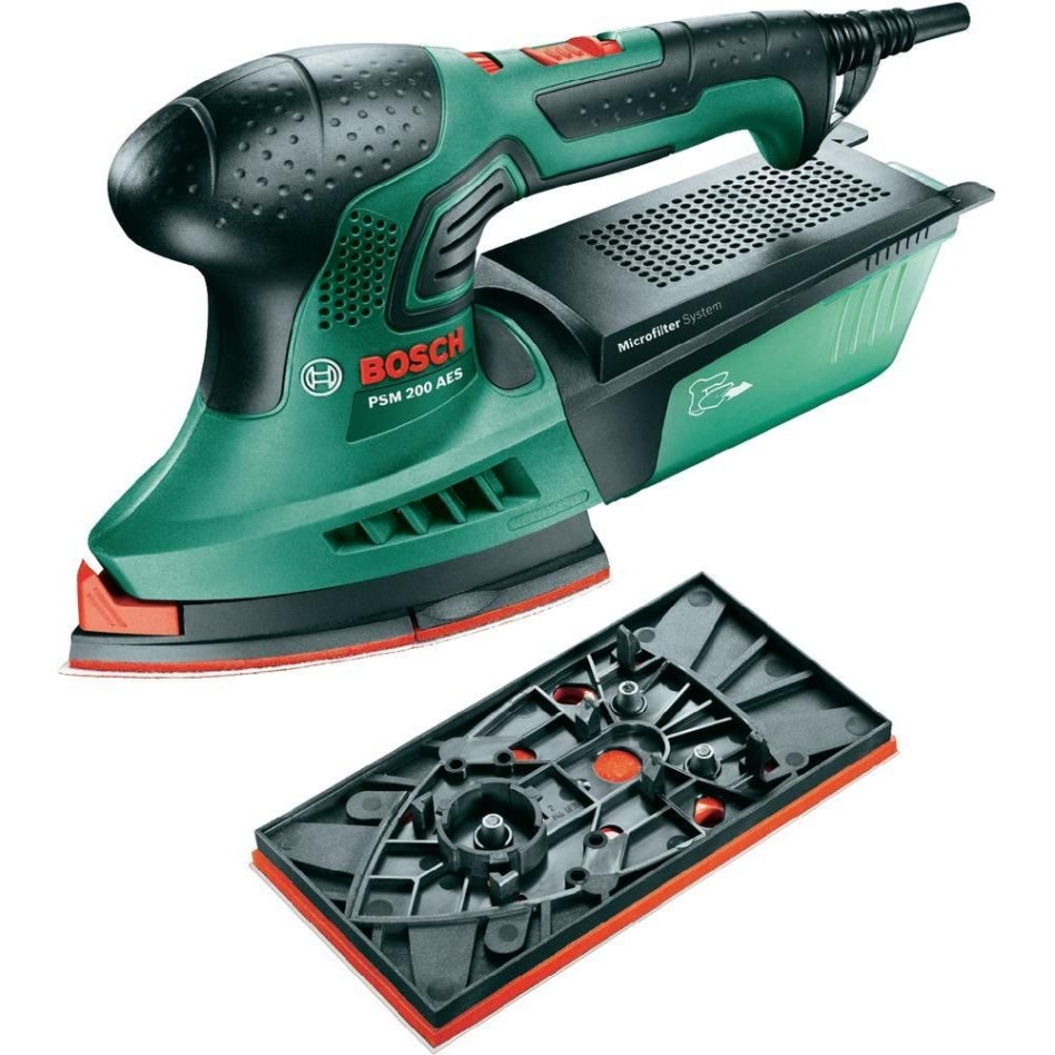 Bosch Grün 06033B6000 PSM 200 AES Flach-/Deltaschleifer