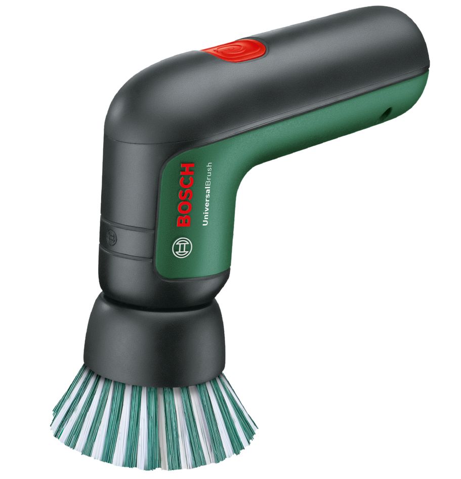 Bosch Grün 06033E0000 UniversalBrush Akku-Reinigungsbürstenset 3,6V 1,5 Ah und Micro-USB-Ladegerät