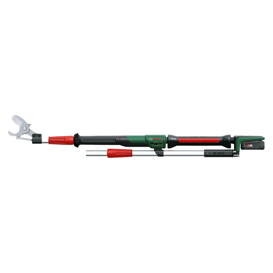 Bosch Grün 06008C5000 AdvancedPrune 18V-45 Akku-Baumschere 1x 18V 2.0 Ah und Ladegerät AL 18V-20 im Karton