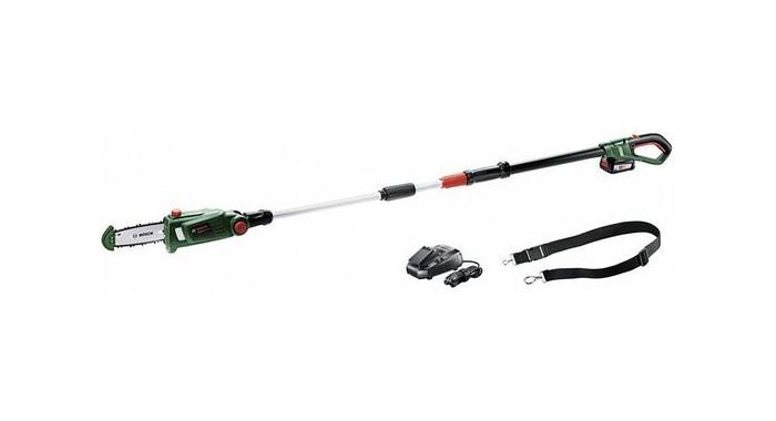 Bosch Garten 06008B3100 UniversalChainPole Hochentaster 18 Volt 2,5 Ah li-ion