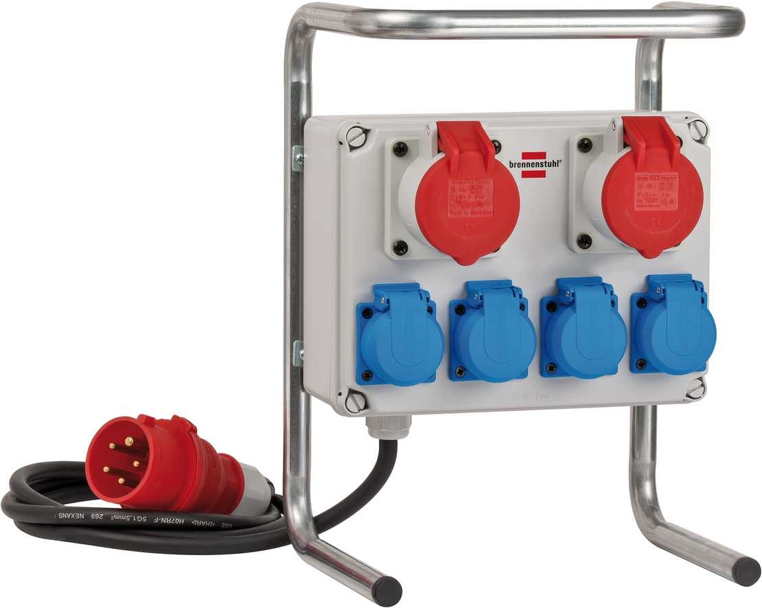 Brennenstuhl 1153750 Kleinstromverteiler BKV 2/4 G IP44