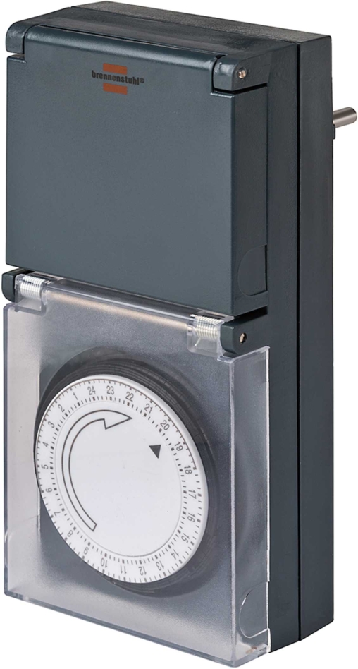 Brennenstuhl 1506460 Tageszeitschaltuhr MZ 44 DE IP44