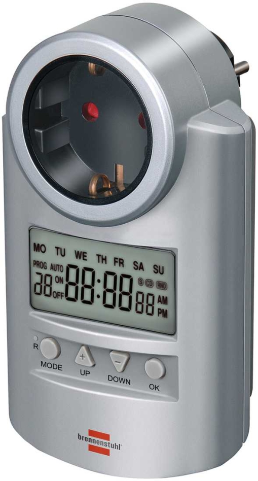 Brennenstuhl 1507500 Primera-Line Digitale Wochenzeitschaltuhr DT