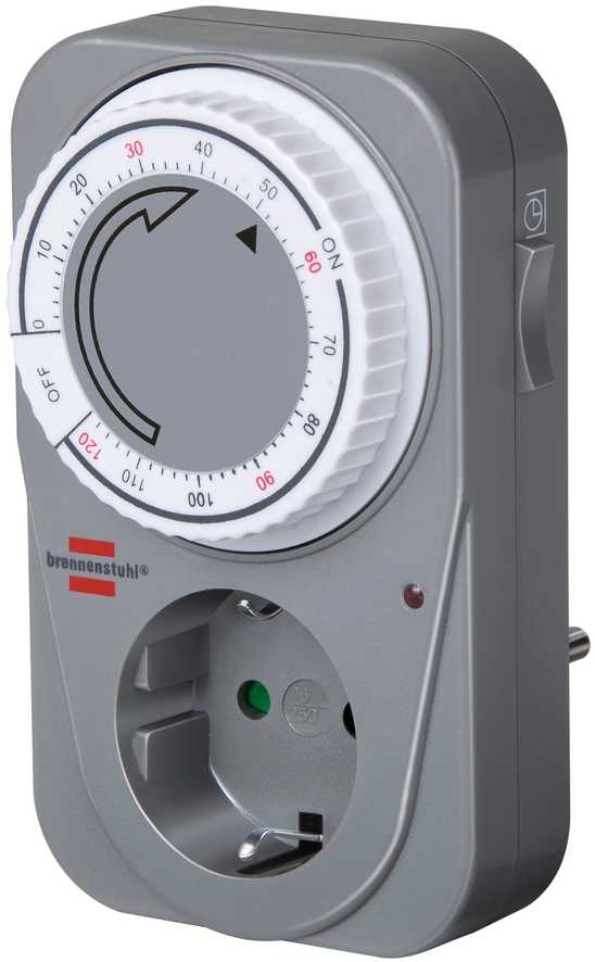 Brennenstuhl 1506590 Mechanischer Countdown-Timer MC 120