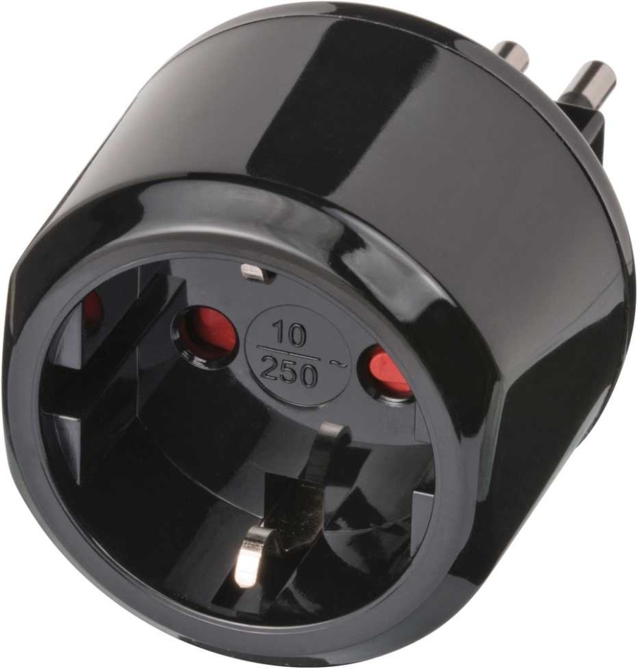 Brennenstuhl 1508470 Travel Adapter Schutzkontakt/Italien