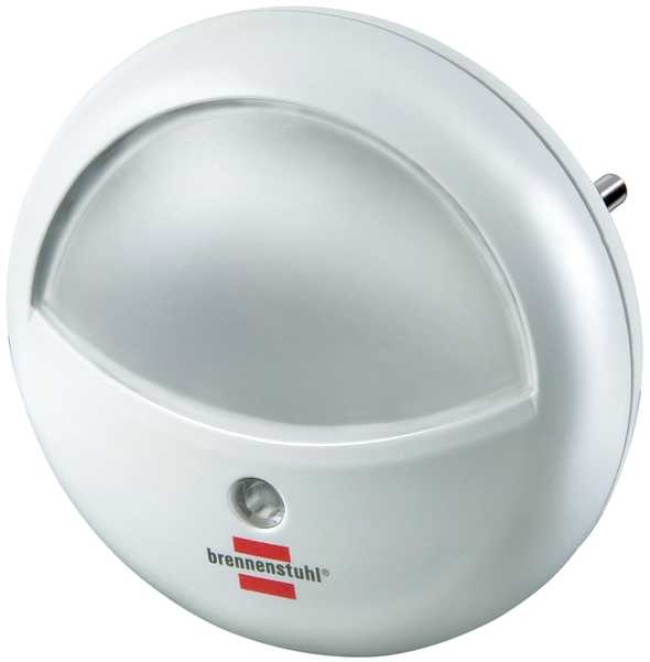 Brennenstuhl 1173210 LED-Nachtlicht m. Dämmerung  rund