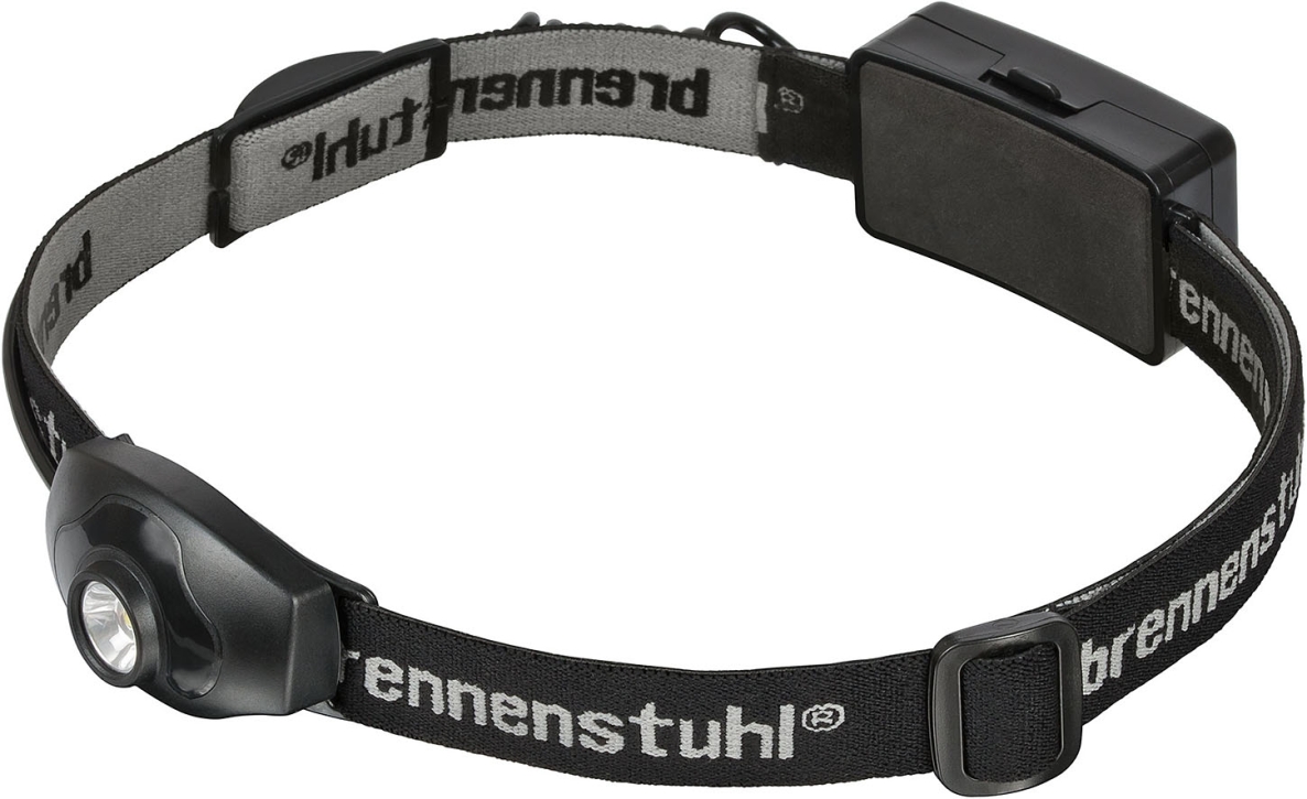 Brennenstuhl 1178760 LuxPremium LED-Kopflampe KL 100 IP44 Toshiba-LED 100lm 2x AA