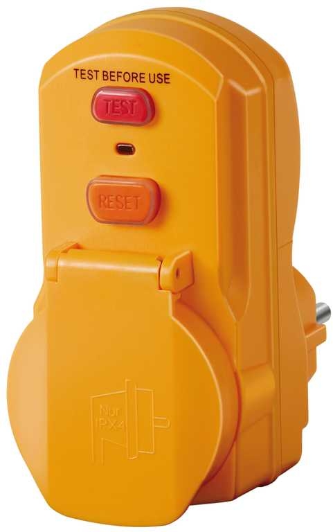 Brennenstuhl 1290660 Personenschutz-Adapter BDI-A 2 30 IP54