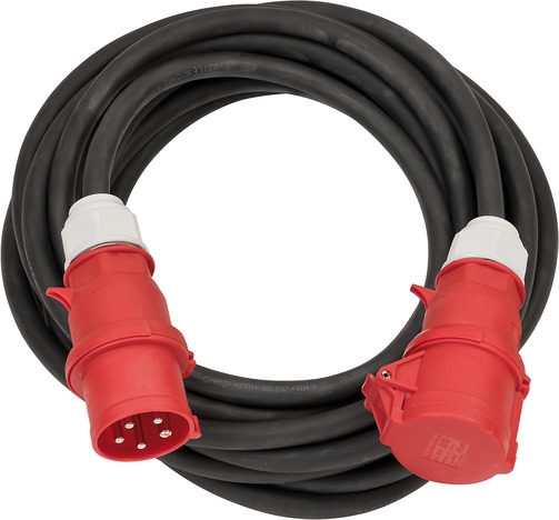 Brennenstuhl 1167320100 CEE-Verlängerungskabel IP44 10m schwarz H07RN-F 5G6,0 5-polig 32 A