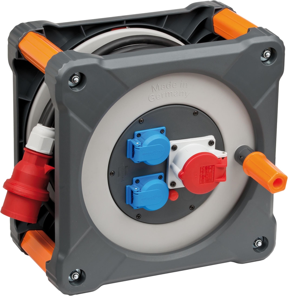 Brennenstuhl ProfessionalLINE 9222300100 Kabeltrommel CEE 1 IP44 30m H07RN-F 5G2.5